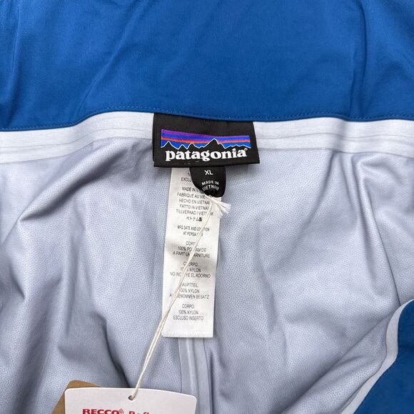 Patagonia Stormstride Pants Men’s Size XL Endless Blue Waterproof Shell H2No NEW - Picture 11 of 15